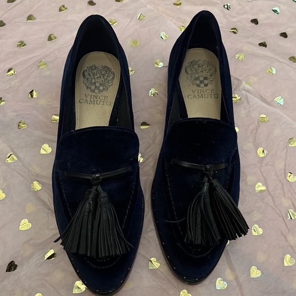 Vince Camuto Shoes - Vince Camuto moccasin color blue